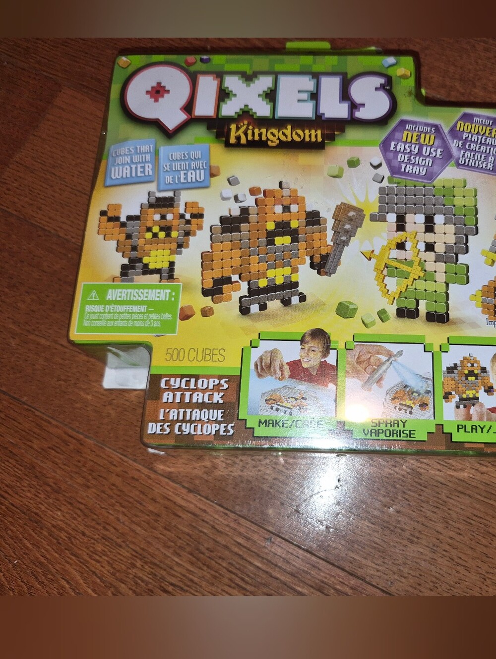 Qixels NEW sealed Cyclops Attack Building Set - Discontinued